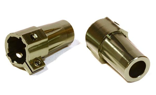 Billet Machined Straight Axle Rear Lock-Out for Axial 1/10 SCX-10 Crawler