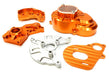 Alloy Gear Cover, Motor Mount & Main Gear Box Case for Axial SCX-10 Crawler