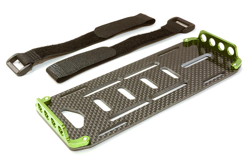 CNC Machined Battery Tray for Axial 1/10 SCX-10 Scale Off-Road Crawler