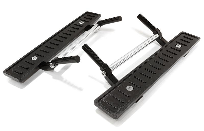 Billet Machined T2 Side Step (2) Kit for SCX-10, Dingo, Honcho & Jeep
