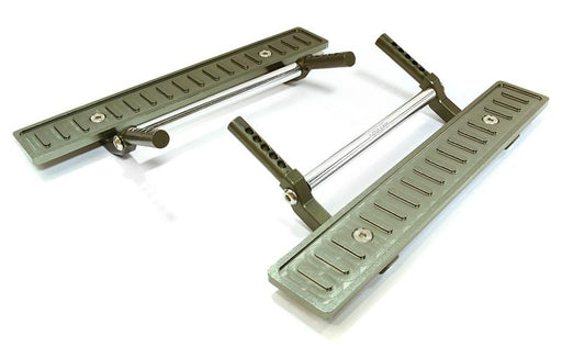 Billet Machined T2 Side Step (2) Kit for SCX-10, Dingo, Honcho & Jeep