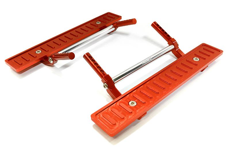 Billet Machined T2 Side Step (2) Kit for SCX-10, Dingo, Honcho & Jeep