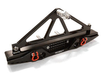 Billet Machined Realistic Rear Bumper for Axial SCX-10 Crawler w/ 43mm Mount