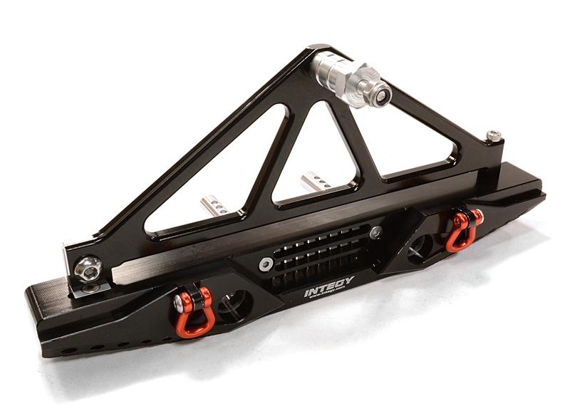 Billet Machined Realistic Rear Bumper for Axial SCX-10 Crawler w/ 43mm Mount