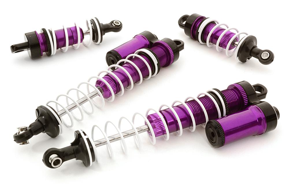 Billet Machined Piggyback Shock Set for Vaterra Twin Hammers 1.9 Rock Racer