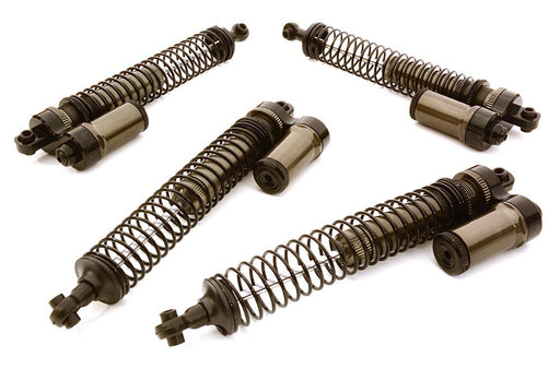 Billet Machined Piggyback Shock Set for HPI 1/10 Scale Crawler King