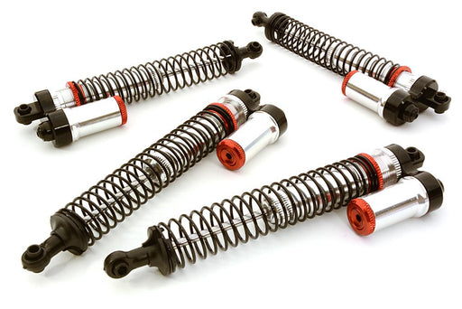Billet Machined Piggyback Shock Set for HPI 1/10 Scale Crawler King