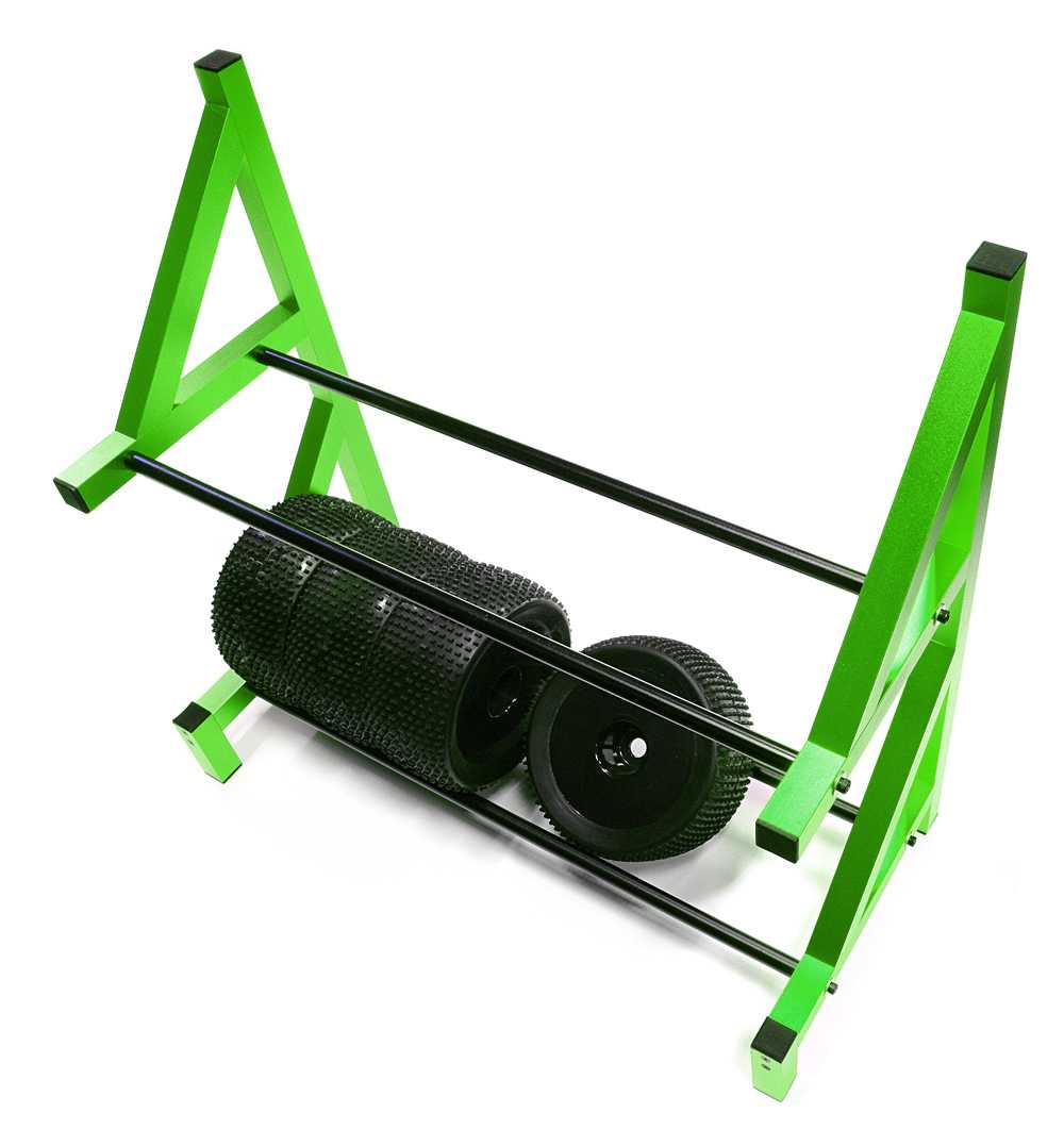 Wheel & Tire Storage Rack 19x8x17.5 Inch for 1/8 & 1/5 Scale