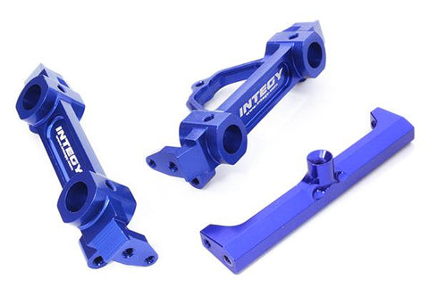 Billet Machined Brace & F/R 43/40mm Type Bumper Mount for Axial SCX-10 Crawler