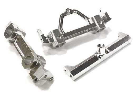 Billet Machined Brace & F/R 43/40mm Type Bumper Mount for Axial SCX-10 Crawler