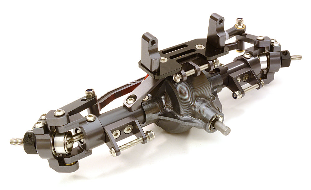Complete Billet Machined T7 Front Axle for Axial SCX-10, Dingo, Honcho & Jeep
