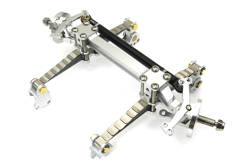 Billet Machined T4 Front Beam w/ Suspension Kit for Custom 1/14 Semi-Tractor