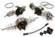 Remote Locking 6X6 Axle DIY Kit for Scale Off-Road 1/10 to 1/14 Trucks