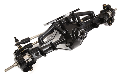 Cast Alloy Metal Complete Front Axle for Axial 1/10 SCX-10 Scale Crawler