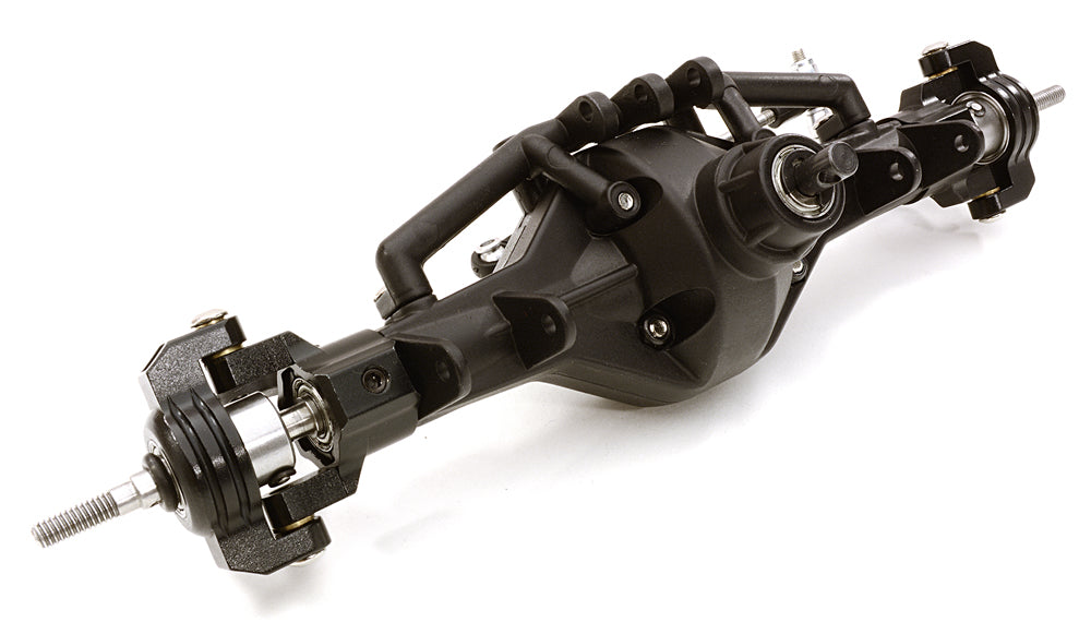 Cast Alloy Metal Complete Front Axle for Axial 1/10 SCX-10 Scale Crawler