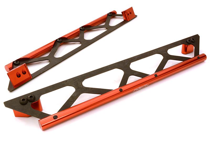 Machined Side Protection Nerf Bars for Traxxas X-Maxx 4X4