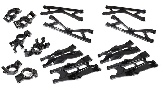 Billet Suspension Conversion Kit for Traxxas X-Maxx 4X4  Req. 20x27x4mm Bearings