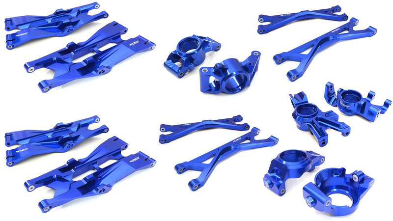 Billet Suspension Conversion Kit for Traxxas X-Maxx 4X4 Req. 20x27x4mm Bearings