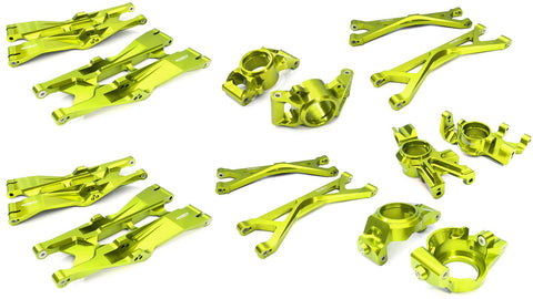 Billet Suspension Conversion Kit for Traxxas X-Maxx 4X4 Req. 20x27x4mm Bearings