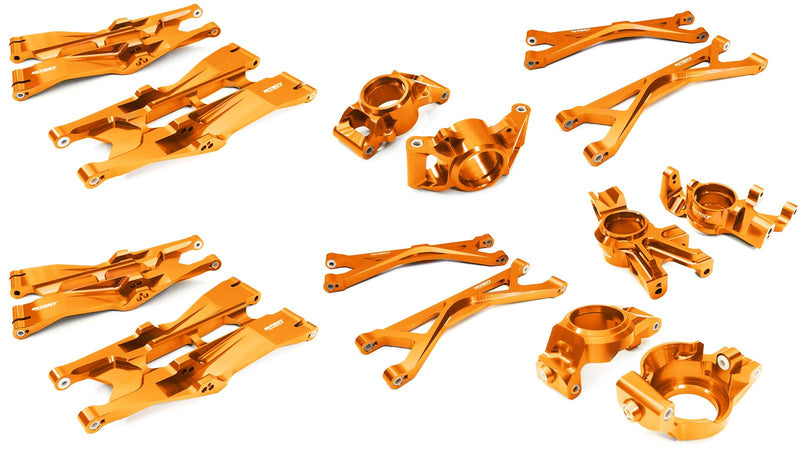 Billet Suspension Conversion Kit for Traxxas X-Maxx 4X4 Req. 20x27x4mm Bearings