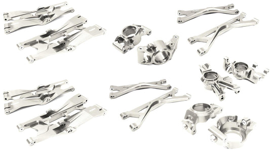 Billet Suspension Conversion Kit for Traxxas X-Maxx 4X4  Req. 20x27x4mm Bearings