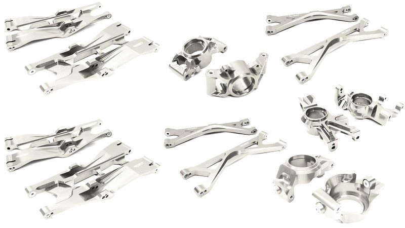Billet Suspension Conversion Kit for Traxxas X-Maxx 4X4 Req. 20x27x4mm Bearings
