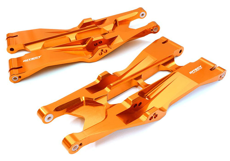 Orange Billet Machined Lower Suspension Arms for Traxxas X-Maxx 4X4