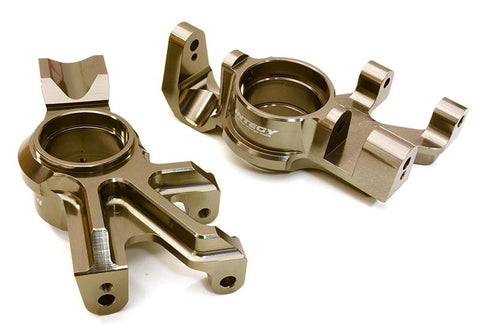 Billet Machined Steering Knuckles for Traxxas X-Maxx 4X4 Req. 20x27x4mm Bearings