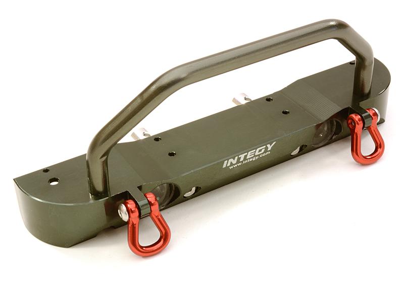 Billet Machined Realistic Front Bumper for Axial SCX-10 Crawler w/ 40mm Mount