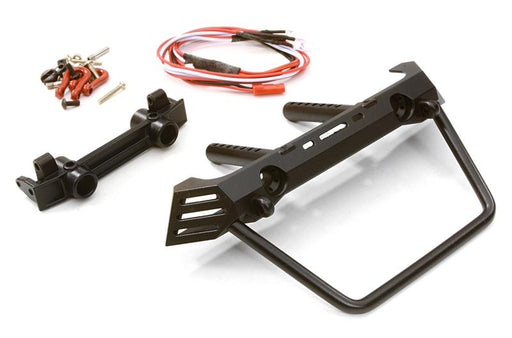 Metal Realistic Front Bumper w/ 40mm Mount for Axial SCX-10 Crawler