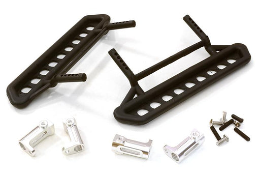 Plastic Realistic Side Step Set w/ Alloy Mounts for SCX-10, Dingo, Honcho & Jeep