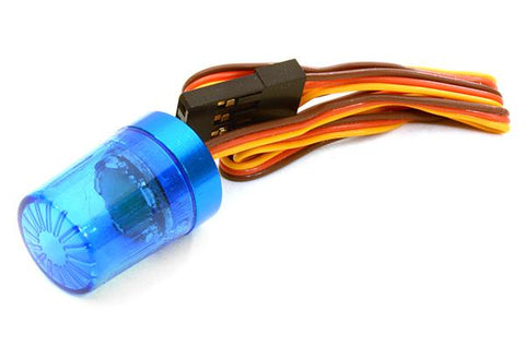 T4 Realistic Roof Top Flashing Light LED w/ 13mm Plastic Housing for 1/10 Scale