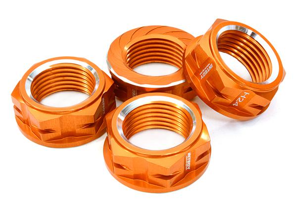 Machined Serrated 24mm Hex Wheel Nut (4) for 1/5 Losi Buggy & Monster Truck