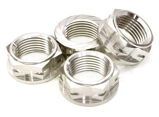 Billet Machined Serrated 23mm Hex Wheel Nut(4) for 1/10 & 1/8 Size Monster Truck