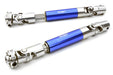 Billet Machined Stainless Steel Center Drive Shafts for Axial 1/10 SCX-10