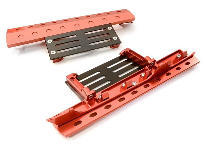Billet Machined Realistic Deluxe Side Step for SCX-10, Dingo, Honcho & Jeep