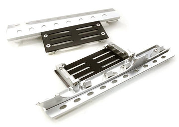 Billet Machined Realistic Deluxe Side Step for SCX-10, Dingo, Honcho & Jeep