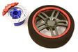 Billet Machined Alloy D5 Spoke Steering Wheel Set for Traxxas Radio Transmitter