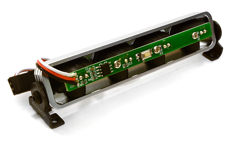 Realistic Roof Top SMD LED Light Bar 107x18x24mm for 1/10 Scale Crawler