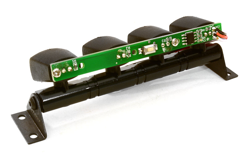 Realistic Roof Top SMD LED Light Bar 108x20x30mm for 1/10 Scale Crawler