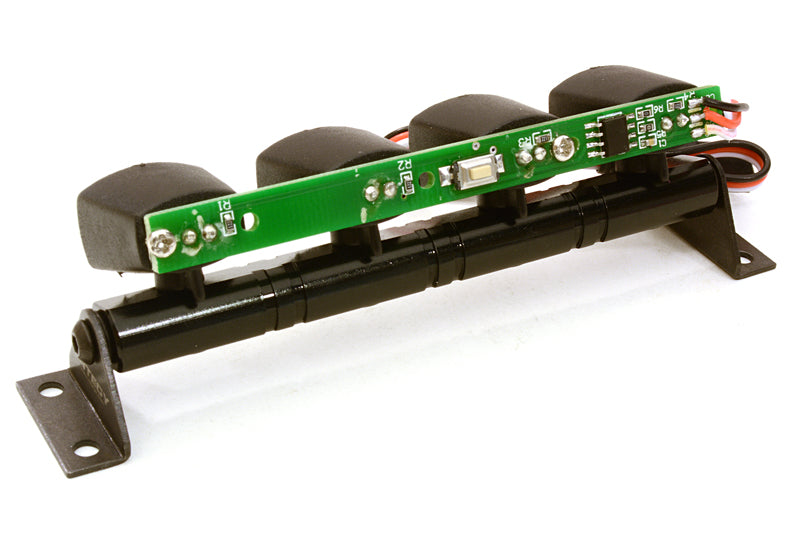 Realistic Roof Top SMD LED Light Bar 108x20x30mm for 1/10 Scale Crawler