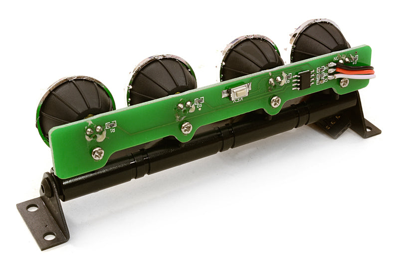 Realistic Roof Top SMD LED Light Bar 119x20x41mm for 1/10 Scale Crawler