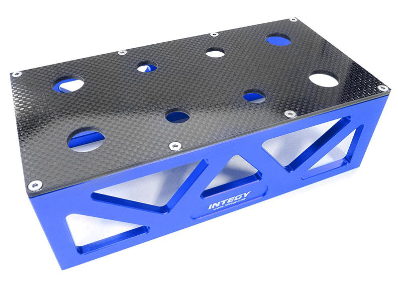 Alloy HD Composite On-Road Car Stand Workstation for 1/10 & 1/8 Size 198x98x63mm