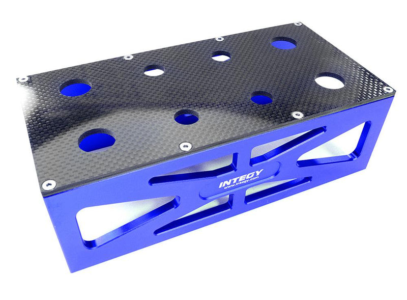 Alloy HD Composite On-Road Car Stand Workstation for 1/10 & 1/8 Size 198x98x63mm