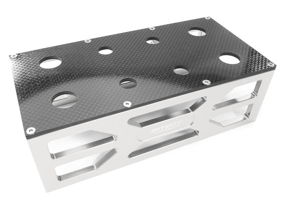 Alloy HD Composite On-Road Car Stand Workstation for 1/10 & 1/8 Size 198x98x63mm