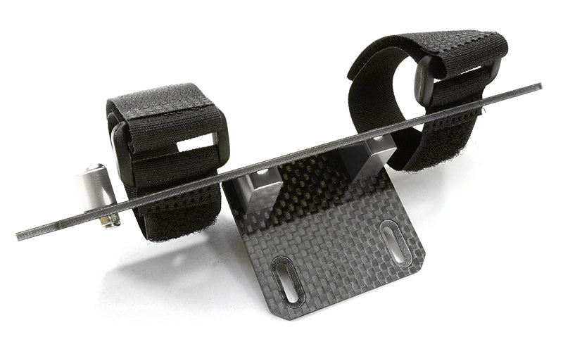 Machined Composite Battery Tray for Axial SCX-10 Scale Off-Road Crawler