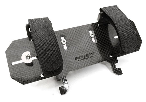 Machined Composite Battery Tray for Axial SCX-10 Scale Off-Road Crawler