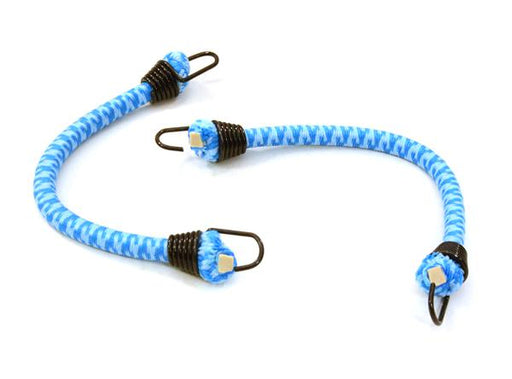 1/10 Model Scale 4x100mm Bungee Elastic Cord Strap w/ Hooks for Off-Road Crawler