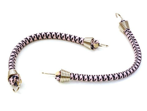 1/10 Model Scale 4x100mm Bungee Elastic Cord Strap w/ Hooks for Off-Road Crawler