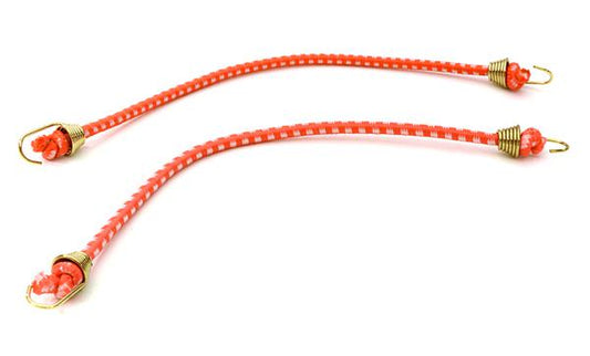 1/10 Model Scale 3x150mm Bungee Elastic Cord Strap w/ Hooks for Off-Road Crawler